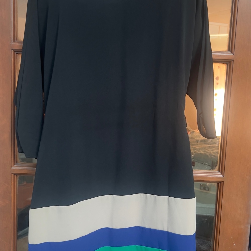 Shelby & Palmer Black and Multicolor Dress